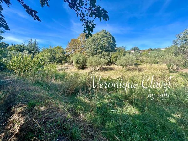 Beau terrain de 702m2  boisé au calme