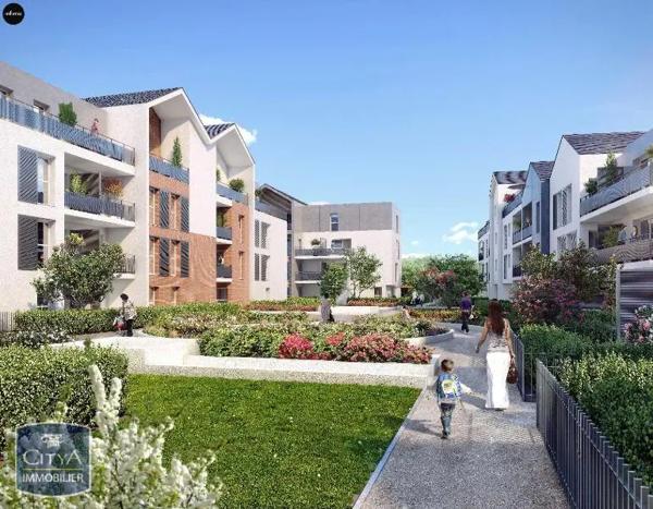 Appartement à louer 3 pièces 57.52m² Tours (37100)