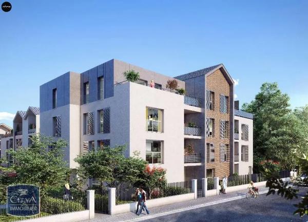 Appartement à louer 3 pièces 57.52m² Tours (37100)