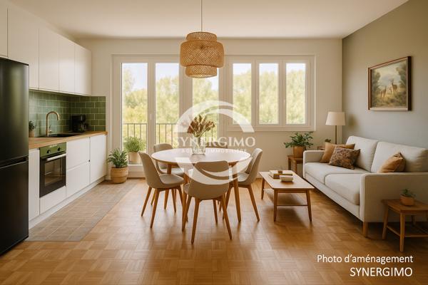 Talence (33400) Appartement T1 de 41 m² Talence, quartier Saint Genes