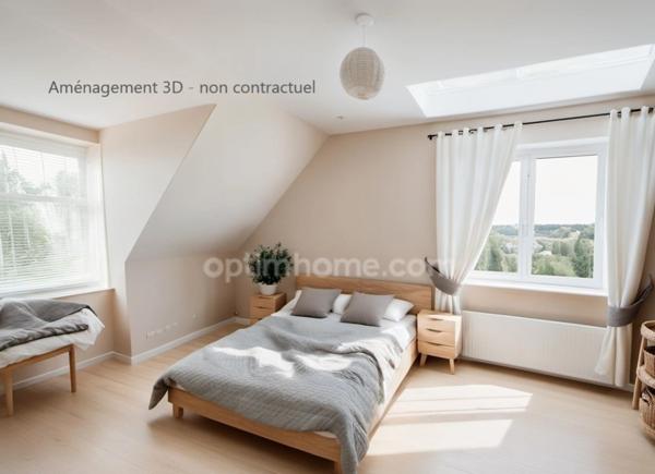 Maison à vendre 6 pièces CREVECOEUR EN AUGE (14)