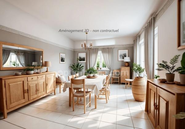 Maison à vendre 6 pièces CREVECOEUR EN AUGE (14)