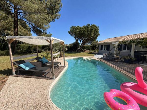 Maison Salles hyper centre 5 chambres 127m² + piscine sur 1600m² de terrain
