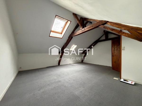 Maison familiale avec jardin – 121 m² – Fort potentiel