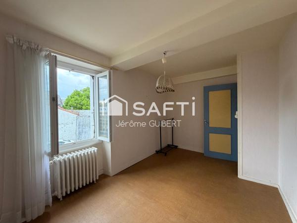 Maison familiale avec jardin – 121 m² – Fort potentiel