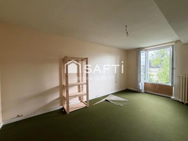 Maison familiale avec jardin – 121 m² – Fort potentiel
