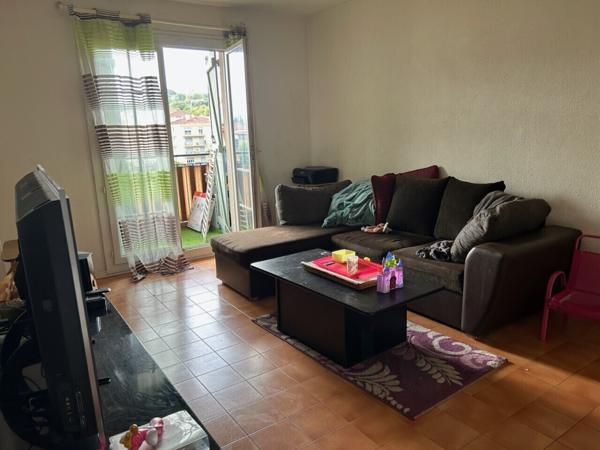 3 pièces dans résidence avec piscine