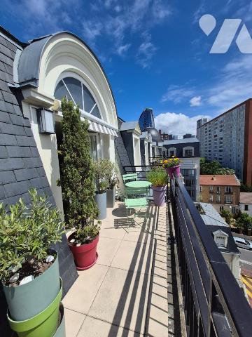 Puteaux, les Bergères - 4 pièces 90m² avec terrasse 7m² au 7e étage