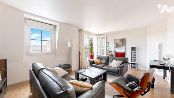 Puteaux, les Bergères - 4 pièces 90m² avec terrasse 7m² au 7e étage