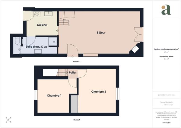 Jolie maison ancienne parfaitement rénovée en vente à Couëron (44220)