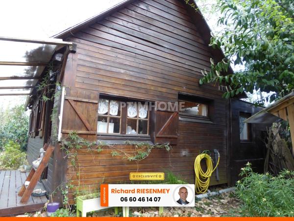 Magnifique chalet de 30m² au calme et verdure avec terrasse couverte