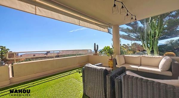 Appartement 72 m2 avec vaste terrasse et vue mer – Grand Duc