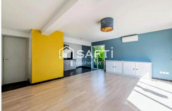 Appartement lumineux avec jardin et confort