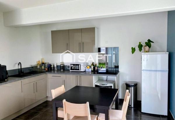 Appartement lumineux avec jardin et confort