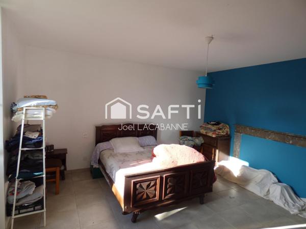 Ancienne propriété agricole, 140 m², 3 chambres sur 1 ha 87