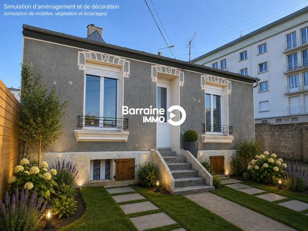 Vente maison à Brest, 3 pièces 62.65m²