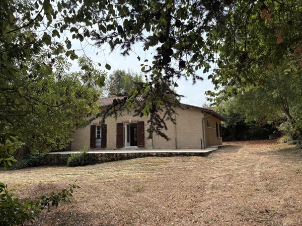 Auterive (32550) Exclusivité : Maison de plain-pied de 78m2, T3 sur terrain de 4917m2