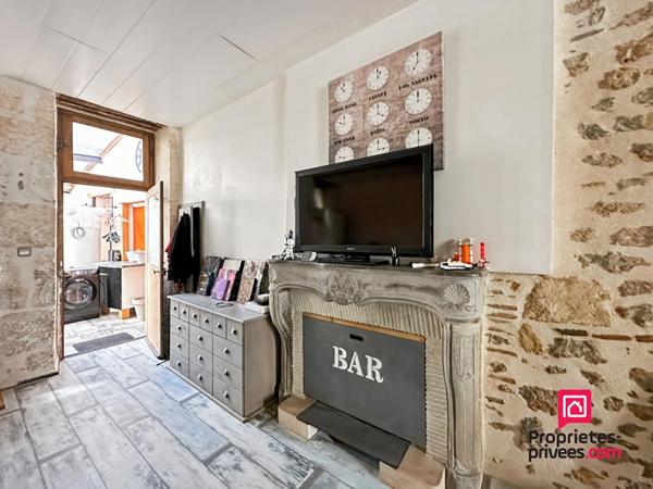 Propriété composée de 2 maisons atypiques (avec 2 entrées indépendantes) en plein centre ville d'Avallon