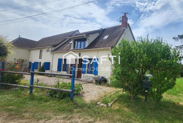 Maison de caractère – Vie de plain-pied – DPE C – Environnement calme