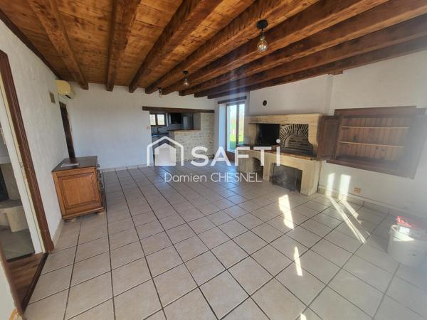 Maison de caractère – Vie de plain-pied – DPE C – Environnement calme