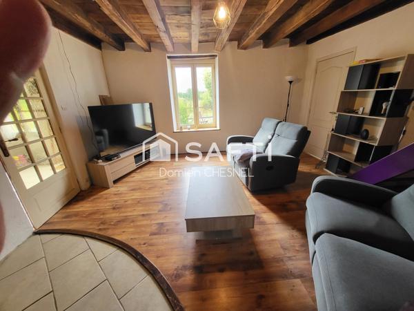Maison de caractère – Vie de plain-pied – DPE C – Environnement calme