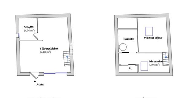 Location Maison 2 pièces 32.65 m² - Mérignac 33700