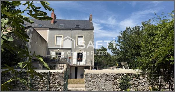 Maison de bourg 3 chambres, studio et jardin