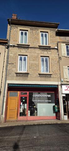 Immeuble Amberieu En Bugey 6 pièce(s) 1 local commercial 1 appartement T4 investissement