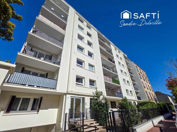 Appartement 4 pièces- 84m²- balcon- cave- place de parking
