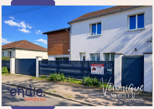 Maison de ville rénovée, 6 chambres, vie de plain-pied, DPE C, jardin clos, endie immobilier, Véronique Murgue