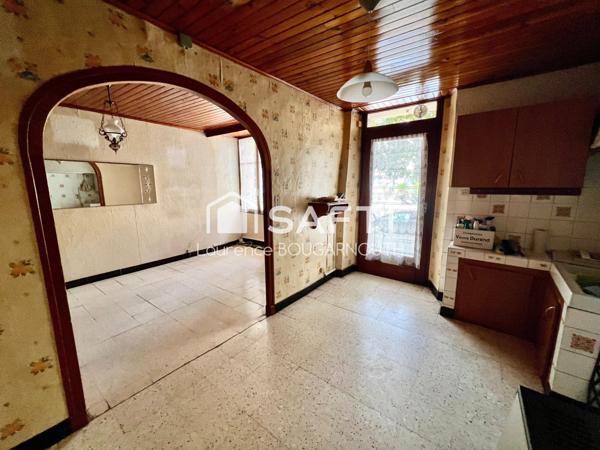 Maison 4 pièces - 80 m² cave et terrasse