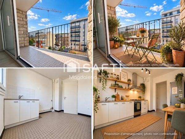 Appartement 3 pièces avec balcon, parking et cave – Juvisy-sur-Orge, à 2 min de la gare