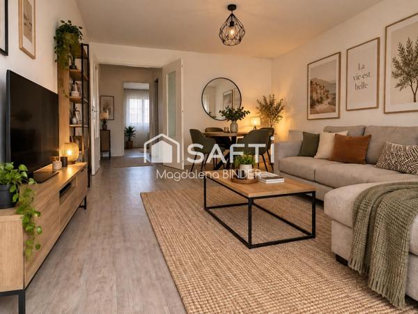 Appartement 3 pièces avec balcon, parking et cave – Juvisy-sur-Orge, à 2 min de la gare