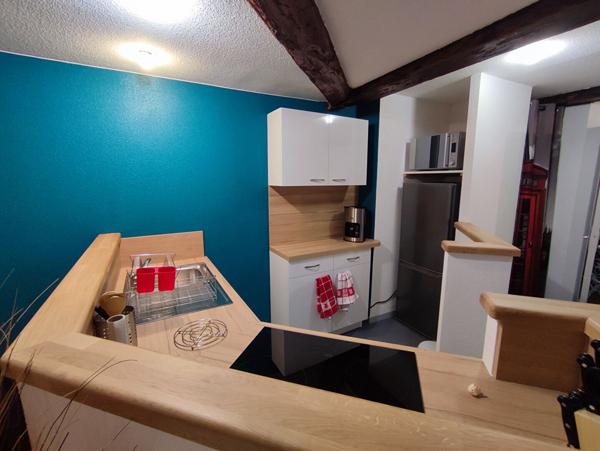 Appartement Dole 2 pièce(s) 45.97 m2 , centre-ville, meublé et rénové