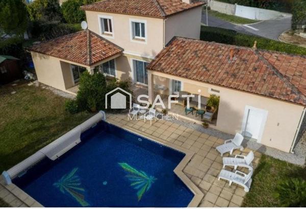 ASSAS, villa 3 ch dont 1 suite, piscine, Bas Rhône