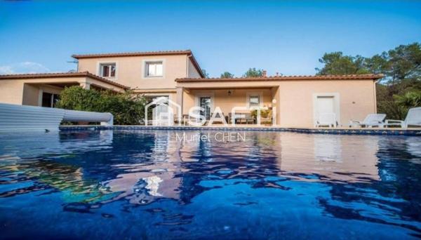 ASSAS, villa 3 ch dont 1 suite, piscine, Bas Rhône