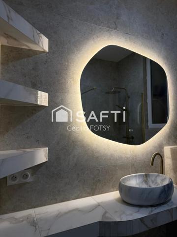 Sublime appartement clé en main, aux prestations de qualité !