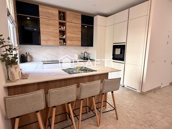 Sublime appartement clé en main, aux prestations de qualité !