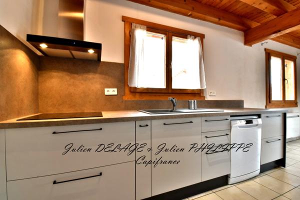 Magnifique chalet type 4 avec grand garage SAINT BONNET EN CHAMPSAUR (05)