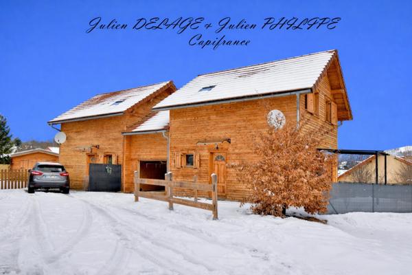 Magnifique chalet type 4 avec grand garage SAINT BONNET EN CHAMPSAUR (05)