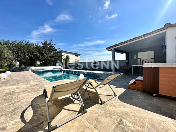 Moulès (Arles) ? Maison 6 pièces 159 m², 4 chambres, jardin spacieux et garage