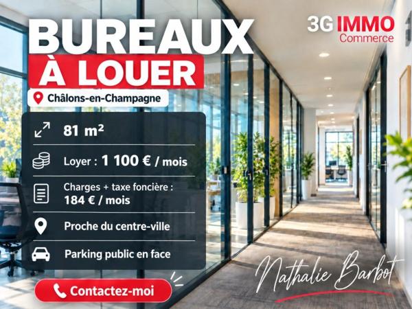 Location / Bureaux à Châlons-en-Champagne (51000)
