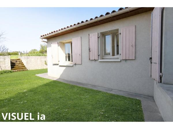 Maison avec jardin - beau potentiel à révéler !
