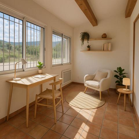 Appartement 2 pièces - 64 m2 - proche Aix-en-Provence - 2 places de stationnement privatives