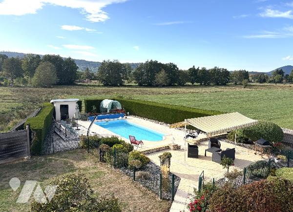 15 Kms de SAINT DIE DES VOSGES - ANOULD – Maison familiale de 147 m² avec piscine et terrain clos