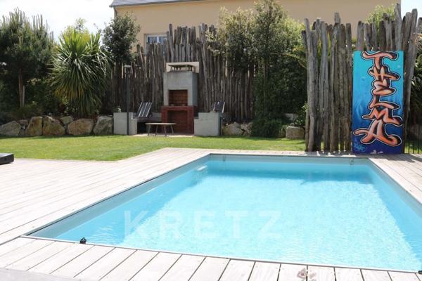 VILLA CONTEMPORAINE D’EXCEPTION AVEC PISCINE, ROOFTOP ESPACE BIEN-ÊTRE – JARDIN - GARAGE