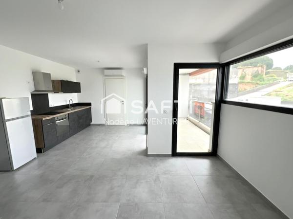 Studio T1 récent vue mer, cave et parking - Ajaccio