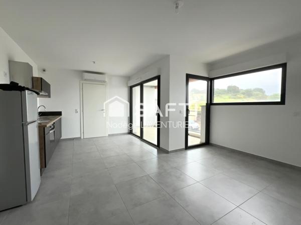 Studio T1 récent vue mer, cave et parking - Ajaccio