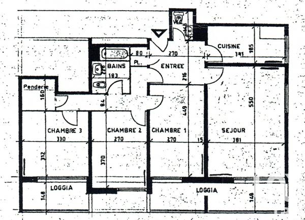 Appartement à vendre 4 pièces 80 m² Chaville