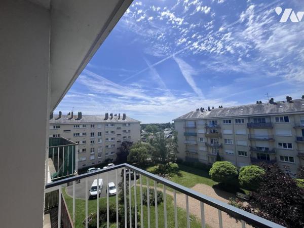 Proche centre Lorette, appartement très lumineux, 4ème étage, 3 chambres 